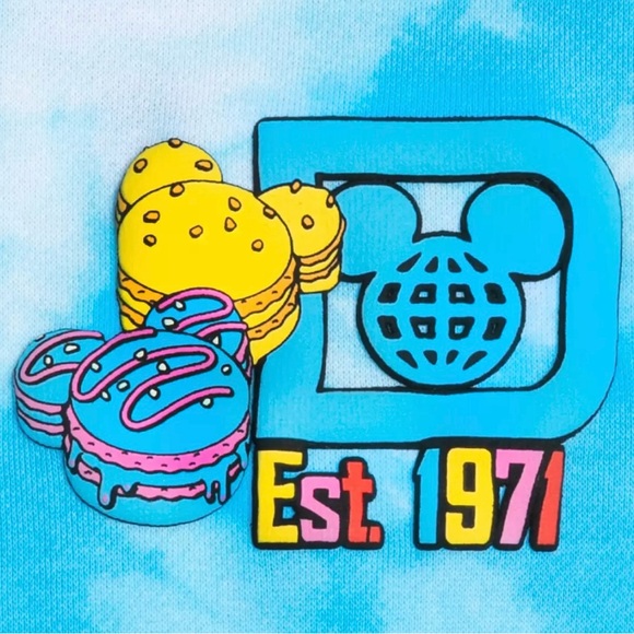 Disney Eats Macaroon zip up hoodie. - Picture 3 of 5